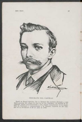 [Retrato de] Honorato del Castillo
