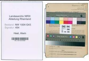 Entnazifizierung Alwin Heel , geb. 21.08.1899 (Fahrlehrer)
