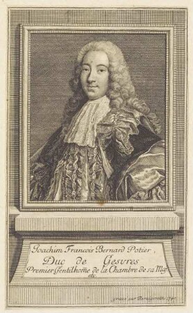 Bildnis des Joachim Francois Bernard Potier