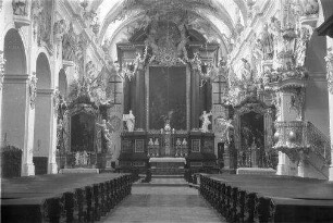 Regensburg: St. Emmeram, Innenansicht