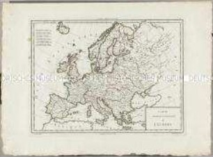 Atlas Nouveau: Carte Générale et Politique de l'Europe