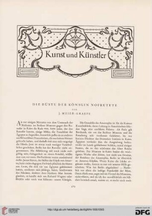 Die Büste der Königin Nofretete