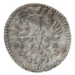 Fundmünze, 1 Guter Pfennig, 1753