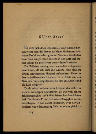 104-109, Elfter Brief
