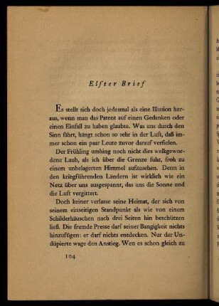 104-109, Elfter Brief