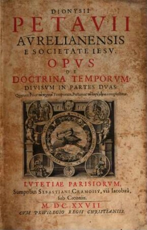 Opus de doctrina temporum : Divisum in partes duas, quarum, prior ta technika temporum, posterior, ta historumena complecitur