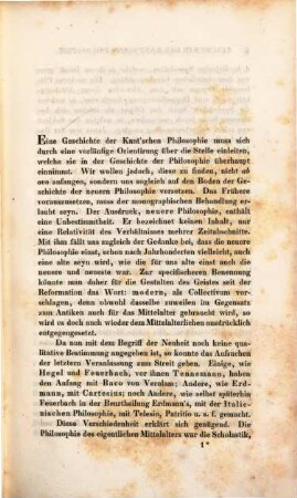 Geschichte der Kant'schen Philosophie