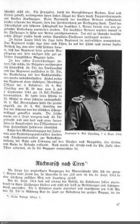 Rückmarsch nach Ciren