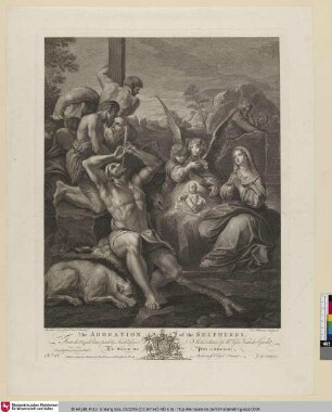 The Adoration of the shepherds [Anbetung der Hirten]