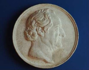 Goethe (Tondo von Friedrich Brehmer)