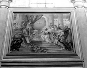 Maria als Kind im Tempel