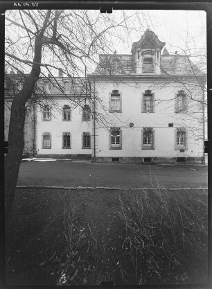 Dornreichenbach. Schloss (1665, Erweiterung 2. H. 19. Jh.). Eingangsseite