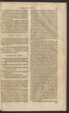 Decisio CCXV.