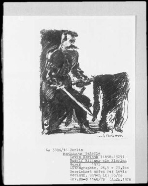 Rudolf Rittner als Florian Geyer