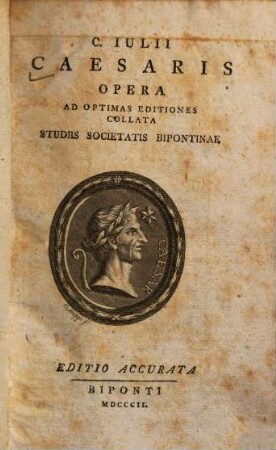 Opera : ad optimas editiones collata studiis societatis Bipontinae
