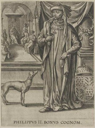 Bildnis von Philippvs II., Bonvs, Herzog von Burgund