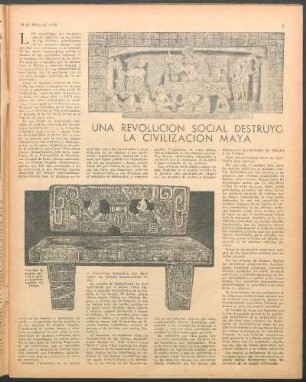 Una revolución social destruyo la civilización Maya