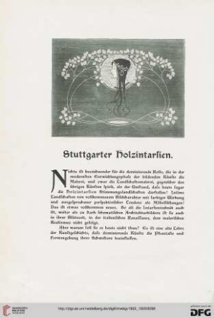 Stuttgarter Holzintarsien