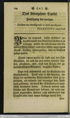Das siebenzehnte Capitel. Fortsetzung des vorigen