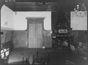 Görlitz-Biesnitz, Kastanienallee 23. Loensches Gut. Herrenhaus (Bezeichnung 1861). Innenansicht