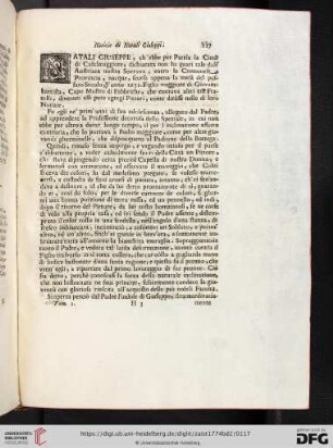 Notizie di Natali Giuseppe
