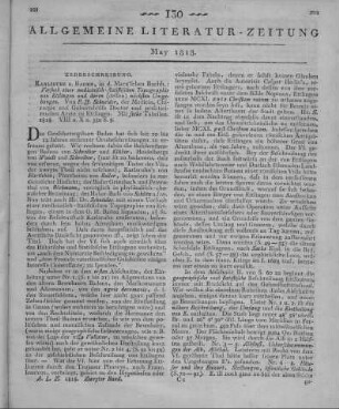 Schneider, P. J.: Versuch einer medizinisch statistischen Topographie von Ettlingen und deren nächsten Umgebungen. Mit sechs Tabellen. Karlsruhe ; Baden: Marx 1818