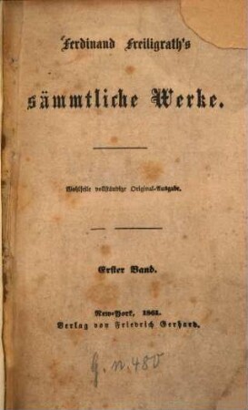 Sämmtliche Werke : Wohlfeile vollständige Original-Ausgabe. 1