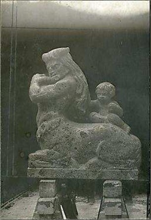 Fischer, Theodor; Reutlingen; Haus E. Gminder - Skulptur