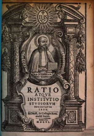 Ratio atque Institutio studiorum Societatis Iesu