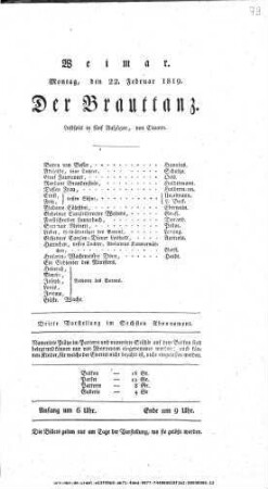 Der Brauttanz