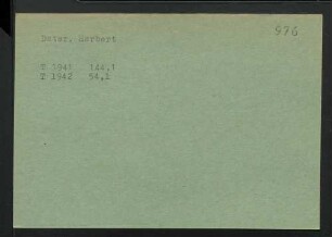 Deter, Herbert