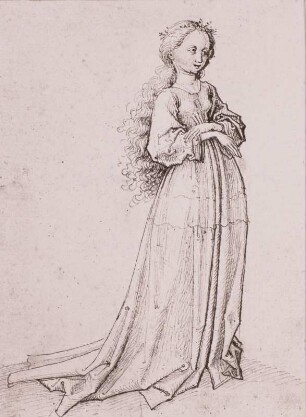 Stehendes Mädchen