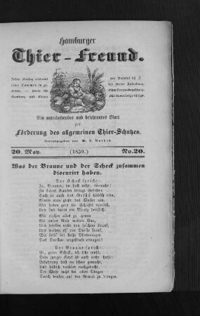 20. May. (1859.) No. 20.