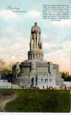 Das Bismarckdenkmal in Hamburg