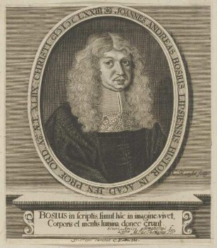 Bildnis des Joannes Andreas Bosius