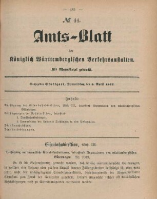 5. April-30. Juni = No. 44-83