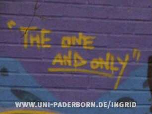 "THE ONE AND ONLY"