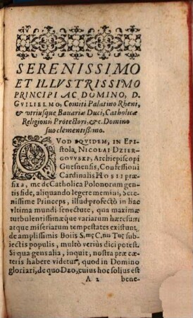 Antonii Possevini, de Societate Iesv, Epistola Ad Stephanvm Primvm, Poloniæ Regem Serenissimum. Adversvs Qvendam Volanvm Hæreticum Lituanum