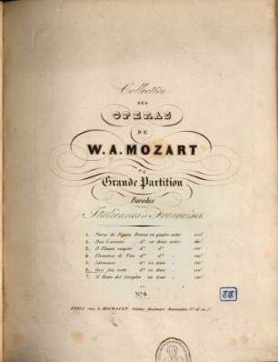Cosi fan tutte : drame en deux actes, 1