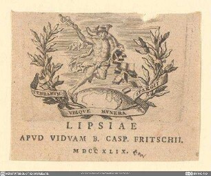 Druckermarke Caspar Fritsch