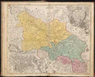 Nova Mappa Geographica Totius Ducatus Silesiæ Tam Superioris Quam Inferioris : exhibens XVII. Minores Principatus Et VI. Libera Dominia