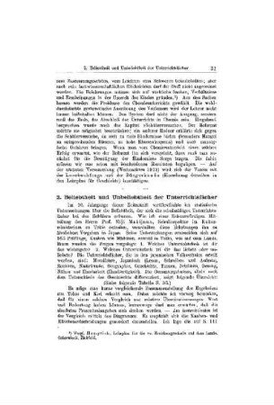 Beliebtheit und Unbeliebtheit der Unterrichtsfächer