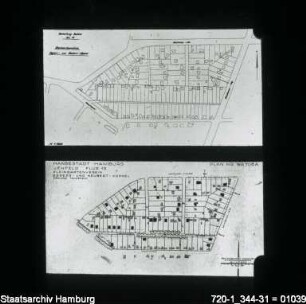 Plan Kleingartengebiet Jenfeld Sanierung