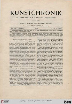Heft 16 (23. Februar 1899)