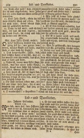 Lob- und Danklieder