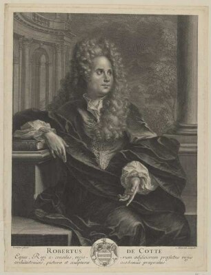 Bildnis des Robertus de Cotte
