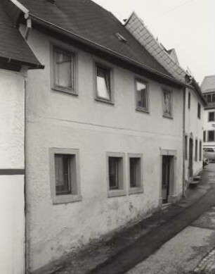 Mittweida, Wohnhaus : Mittweida, Wohnhaus, Quergasse 7, vor 1700, um 1800, Straßenansicht