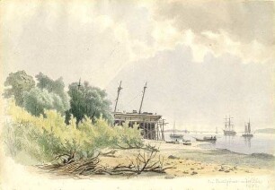 Bei Övelgönne an der Elbe