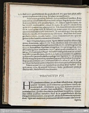 Propositio VII.