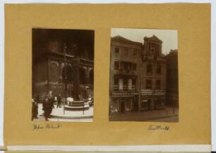 Roland, Posen. Am Markt, Posen: Ansichten (aus: Skizzen- und Fotoalbum 20)